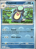 Palpitoad (Poke Ball Pattern) - 020/086 - Holo | SV - Black Bolt