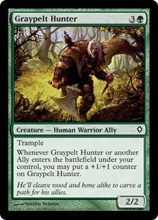Graypelt Hunter - Foil | Worldwake