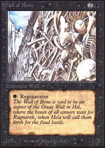 Wall of Bone | 3rd Edition (Revised)