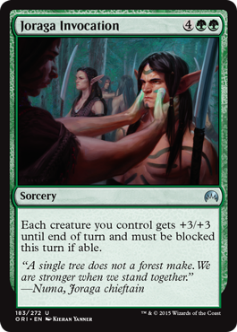 Joraga Invocation - Foil | Magic Origins