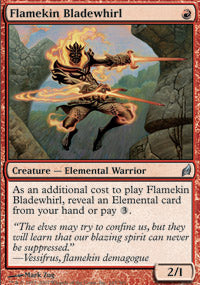 Flamekin Bladewhirl - Foil | Lorwyn