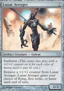 Lunar Avenger - Foil | Fifth Dawn