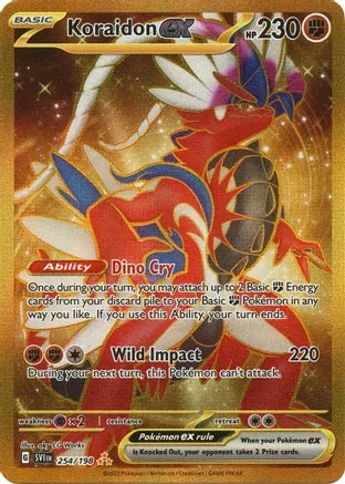 Koraidon ex - 254/198 - Hyper Rare | SV - Base Set