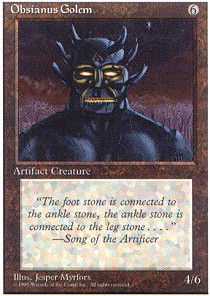 Obsianus Golem | 4th Edition
