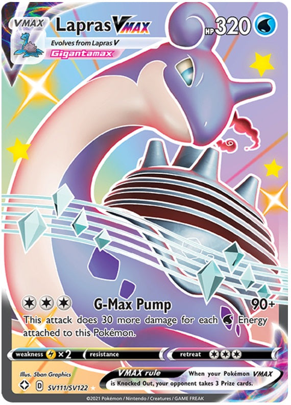Lapras VMAX - SV111/SV122 | Shining Fates: Shiny Vault