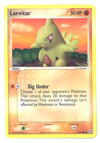 Larvitar - 52/106 - Common | EX Emerald