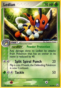 Ledian - 23/109 - Rare | EX Team Rocket Returns