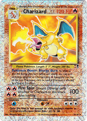 Charizard - 3/110 - Holo Rare - Reverse Holo | Legendary_Collection