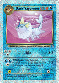 Dark Vaporeon - 9/110 - Holo Rare - Reverse | Legendary_Collection