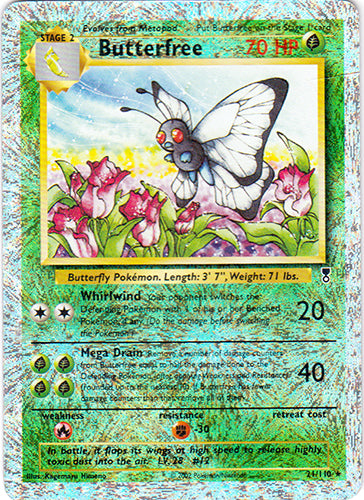 Butterfree - 21/110 - Rare - Reverse Holo | Legendary_Collection