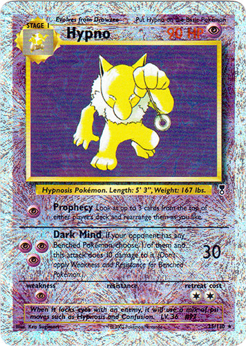 Hypno - 25/110 - Rare - Reverse Holo | Legendary_Collection