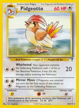 Pidgeotto - 34/110 - Rare | Legendary_Collection