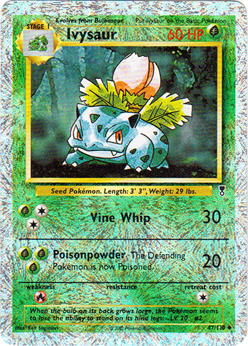 Ivysaur - 47/110 - Uncommon - Reverse Holo | Legendary_Collection