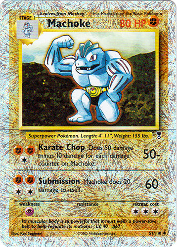 Machoke - 51/110 - Uncommon - Reverse Holo | Legendary_Collection