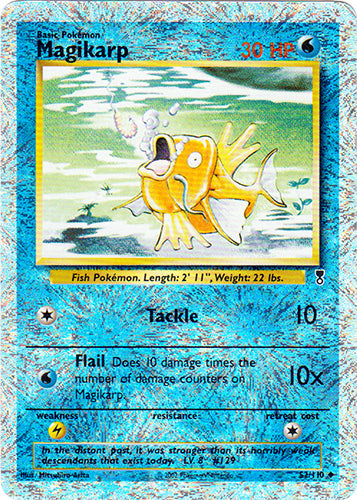 Magikarp - 52/110 - Uncommon - Reverse Holo | Legendary_Collection