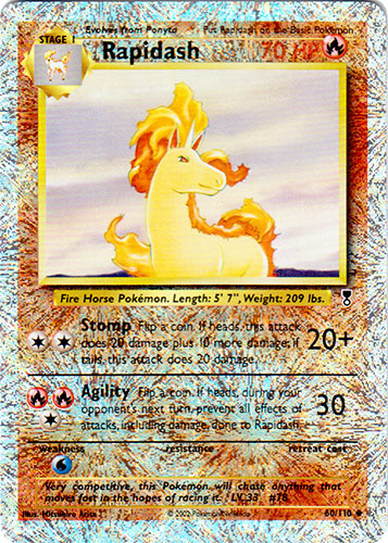 Rapidash - 60/110 - Uncommon - Reverse Holo | Legendary_Collection
