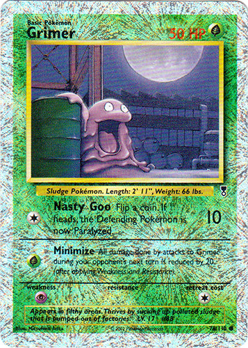 Grimer - 78/110 - Common - Reverse Holo | Legendary_Collection