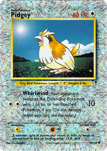 Pidgey - 85/110 - Common - Reverse Holo | Legendary_Collection
