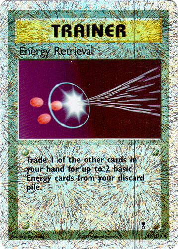 Energy Retrieval - 107/110 - Reverse Holo | Legendary_Collection