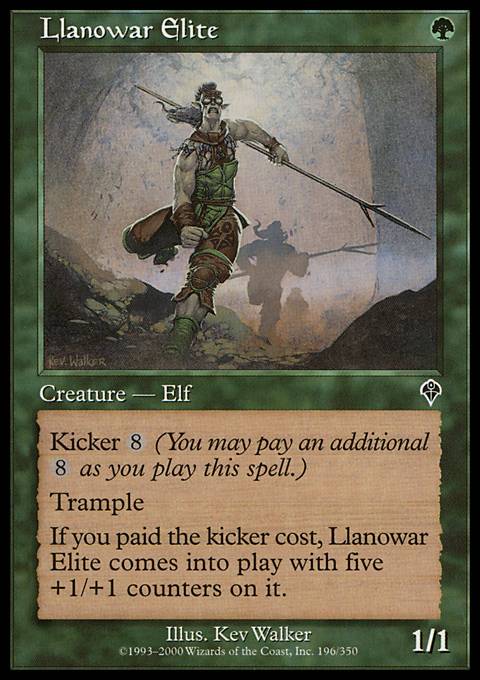 Llanowar Elite - Foil | Invasion