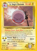 Lt. Surge's Electrode - 52/132 - Uncommon | Gym Challenge