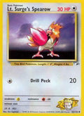 Lt. Surge's Spearow - 52/132 - Uncommon | Gym Heroes