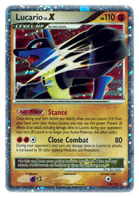 Lucario LV.X - 122/123 - Rare Holo | Mysterious Treasures