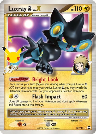Luxray GL LV.X - 109/111 | Celebrations: Classic Collection