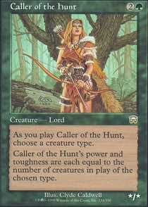 Caller of the Hunt - Foil | Mercadian Masques