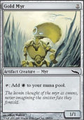 Gold Myr - Foil | Mirrodin