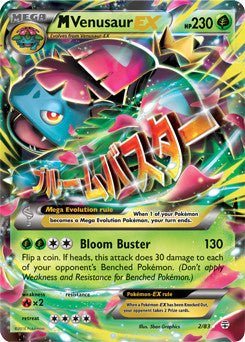 Mega-Venusaur-EX - 2/83 - Holo Rare EX | Generations