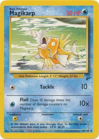 Magikarp - 50/130 - Uncommon - Unlimited Edition | Base Set 2