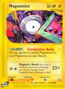Magnemite - 91/147 - Common | Aquapolis