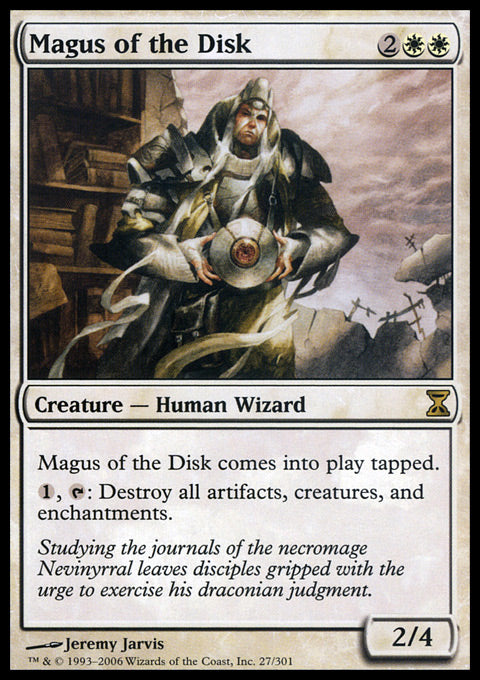 Magus of the Disk - Foil | Time Spiral
