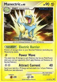 Manectric - 11/127 - Holo Rare | Platinum