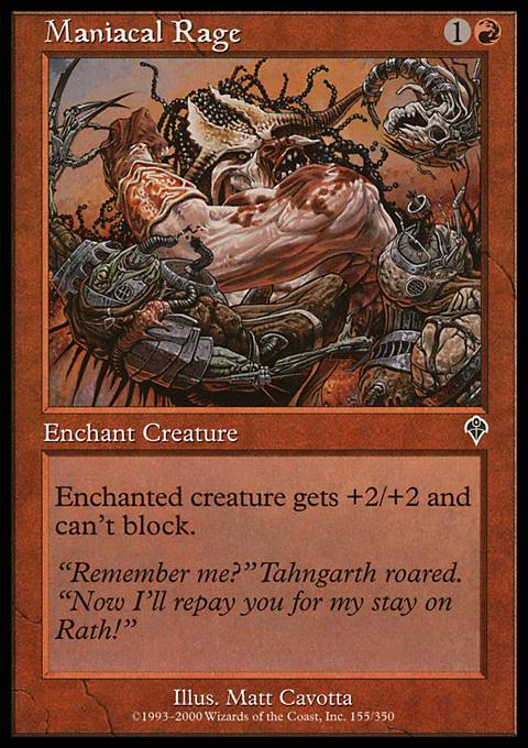 Maniacal Rage - Foil | Invasion
