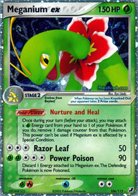 Meganium-EX - 106/115 - Rare Holo EX | EX Unseen Forces