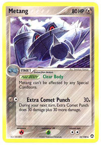 Metang - 35/108 - Uncommon | EX Power Keepers