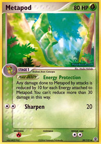 Metapod - 39/112 - Uncommon | EX FireRed & LeafGreen