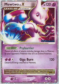 Mewtwo LV.X - 144/146 - Rare Holo | Legends Awakened