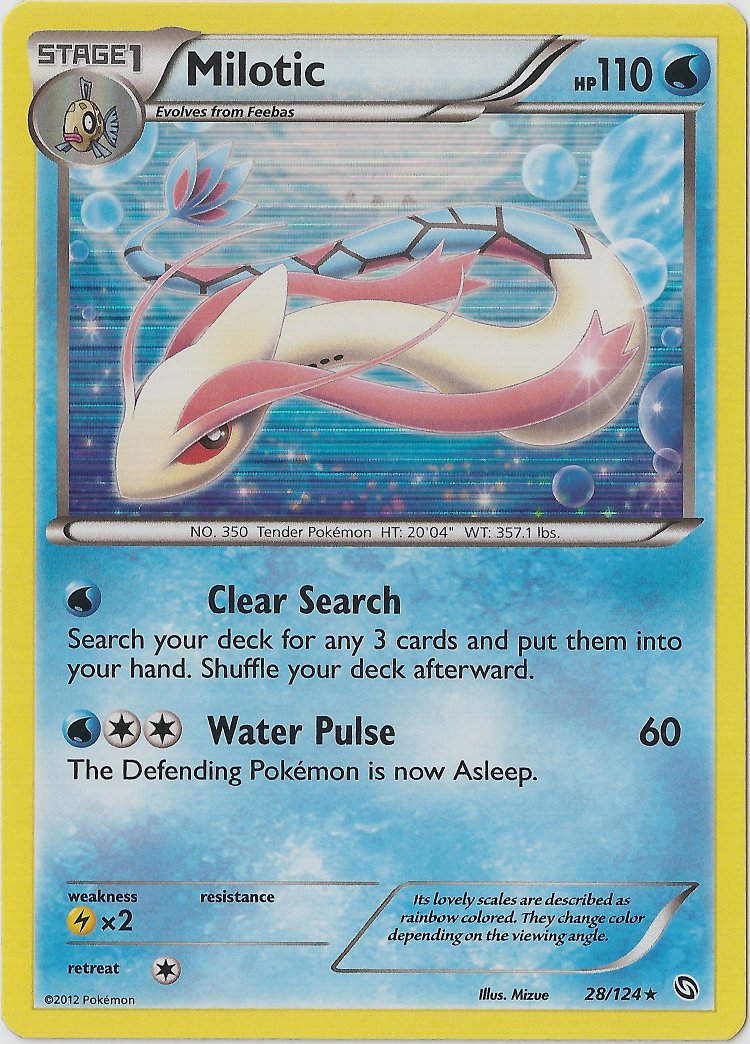 Milotic - 28/124 - Rare | BW - Dragons Exalted
