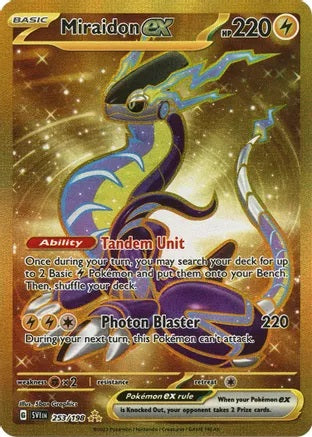 Miraidon ex - 253/198 - Hyper Rare | SV - Base Set