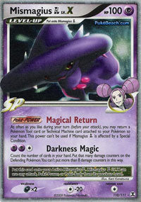 Mismagius [GL] LV.X - 110/111 - Rare Holo | Rising Rivals