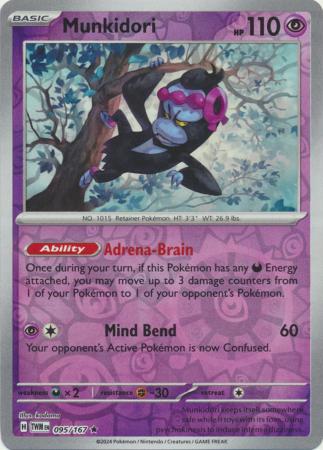 Munkidori - 095/167 - Rare - Reverse Holo | SV - Twilight Masquerade