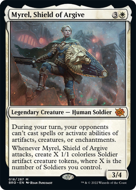Myrel, Shield of Argive - Foil | The Brothers' War