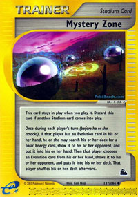 Mystery Zone - 137/144 - Uncommon | Skyridge