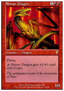 Shivan Dragon | 7th Edition