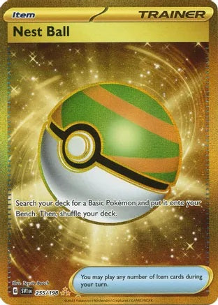 Nest Ball - 255/198 - Hyper Rare | SV - Base Set