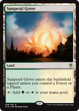 Sunpetal Grove | Commander 2016