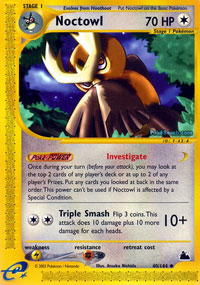 Noctowl - 40/144 - Uncommon | Skyridge